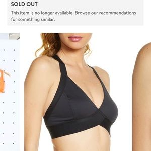 Free People | End Game bra | black | small